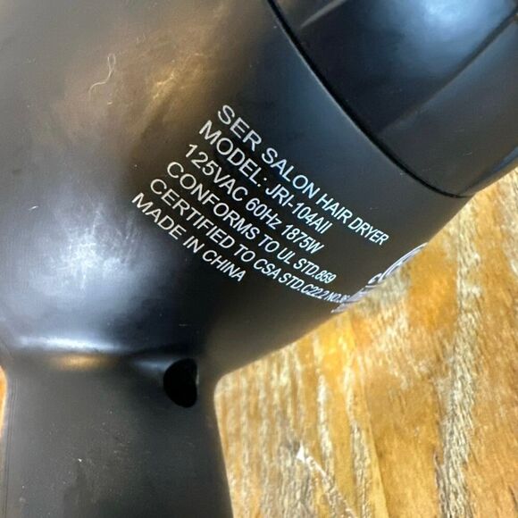 SRI Salon Dry Pro MODEL JRI-104A11 Infrared Light Blow Dryer - Picture 2 of 6